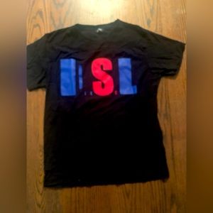 Diesel medium short sleeve black t shirt